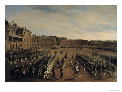 Parade at the Time of Emperor Paul I
