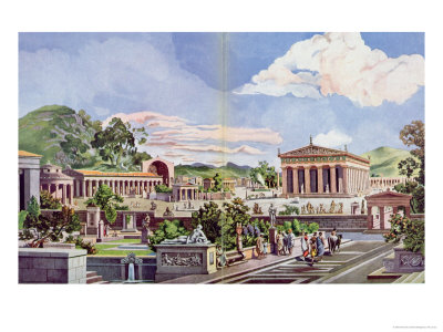 Olympia in the Classical Era, 1914 Giclee Print