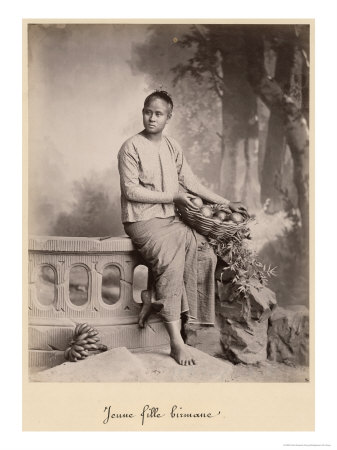 Young Burmese Girl, c.1880