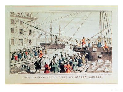 The Boston Tea Party, 1846