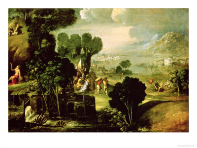 Landscape with Saints, 1520-30