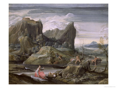 Landscape with Bathers