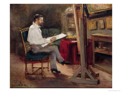 The Artist Morot in His Studio, c.1874
