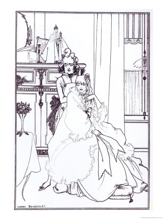 The Coiffing, from the Poem,The Ballad of a Barber, in The Savoy, c.1896