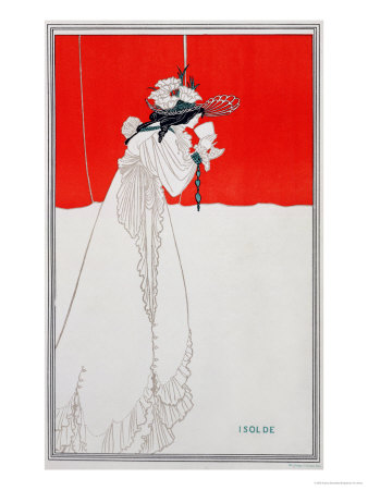 Isolde, Illustration from The Studio, 1895