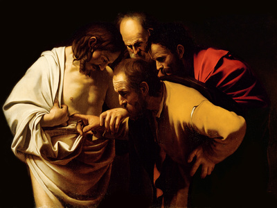 The Incredulity of St. Thomas, 1602-03