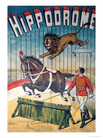 Poster Advertising the Hippodrome Circus, c.1900
