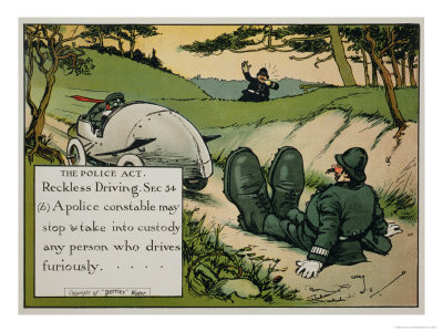 The Police Act. Reckless Driving. Sec.54