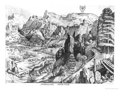 The Penitent Magdalene, Engraved by Hieronymus Bosch