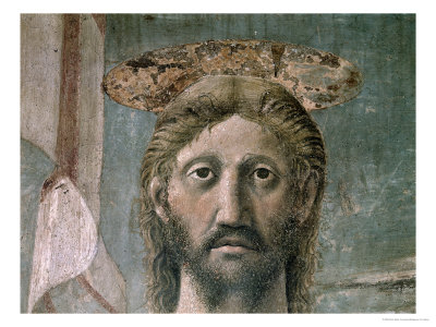 The Resurrection, Detail of Christ