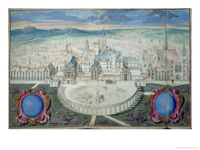 The Palace of the Dukes of Burgundy in Dijon Before Restoration by Mansart, 1698