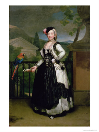 Portrait of Isabel Parrena Arce, Ruiz de Alarcon Y Valdes, Marquesa de Llano, 1770