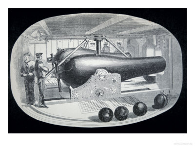 The Twin Dahlgren Guns of the Monitor
