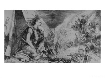 Pictures in the Fire! Review of the Season, from The Tomahawk, August 24th 1867