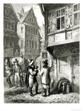 The Dead Cart, Engraved by Davenport, 1st July 1835