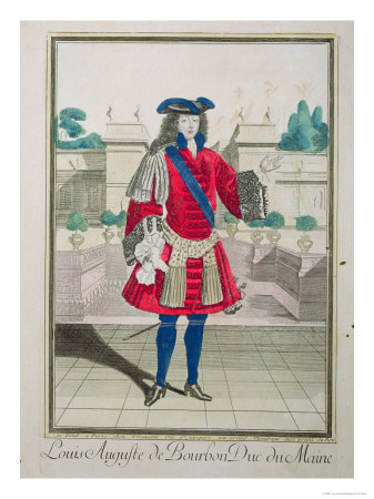 Portrait of Louis Auguste de Bourbon