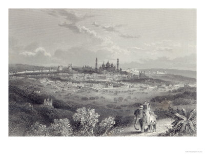 Delhi, Engraved by Edward Paxman Brandard