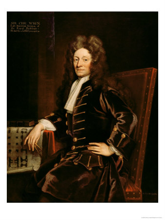 Portrait of Sir Christopher Wren