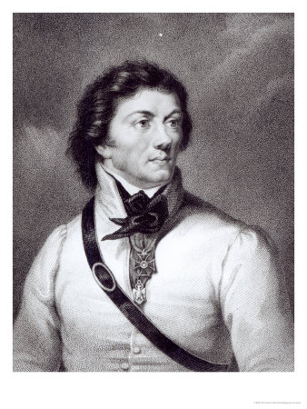 Portrait of Tadeusz Kosciuszko, Engraved by William Holl