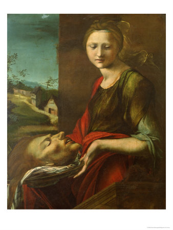 Salome with John the Baptist