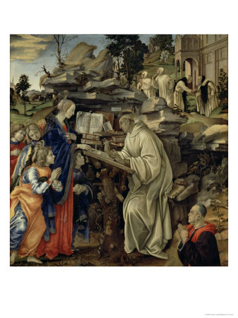 The Vision of St. Bernard, c.1485-87