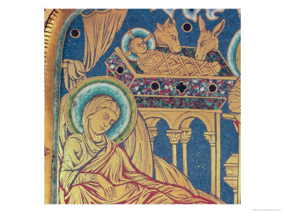 The Nativity, Panel from the The Verduner Altar, 1181