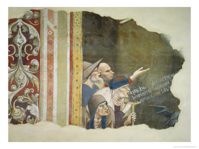 The Triumph of Death, Fragment Depicting Beggars, 1348