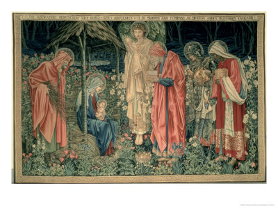 The Adoration of the Magi, Made by William Morris and Co., Merton Abbey