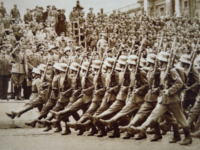 German Army Parade, Vienna, 1938