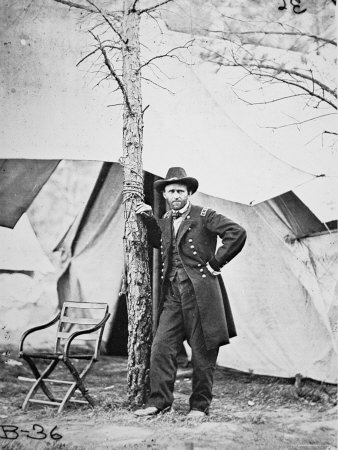 General Ulysses Simpson Grant in the Field at Cold Harbor, 1864
