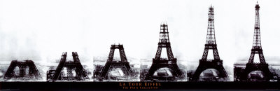 Paris - Eiffel Tower Construction