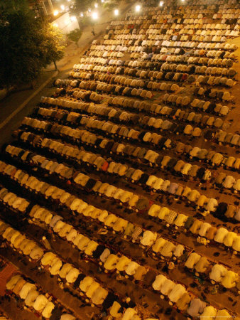Pakistani Muslims Perform a Prayer Called 