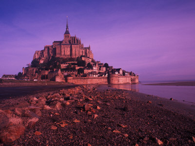 Mont St. Michel Fortress, Normandy, France
