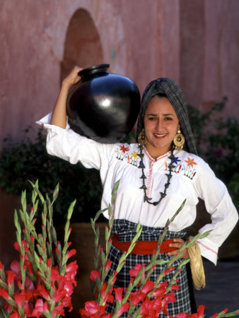 Native Woman, Tourism in Oaxaca, Mexico