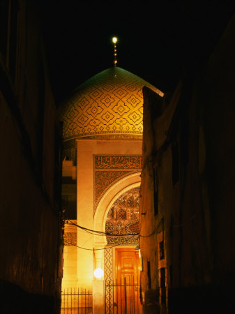 Mosque at Night, Damascus, Syria