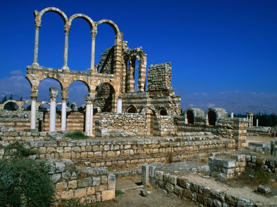 Great Palace from the Umayyad Period (Early 8th Century), Aanjar, Al Biqa, Lebanon