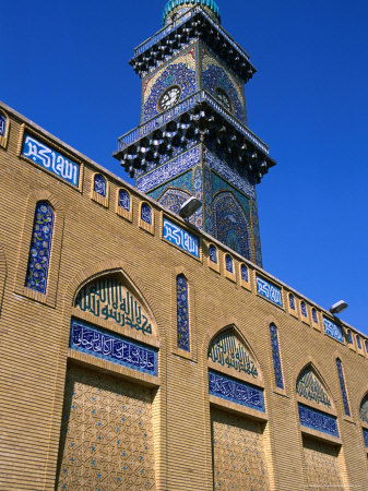 Kadhimain Shrine, Constructed in AD 1515, Baghdad, Baghdad, Iraq