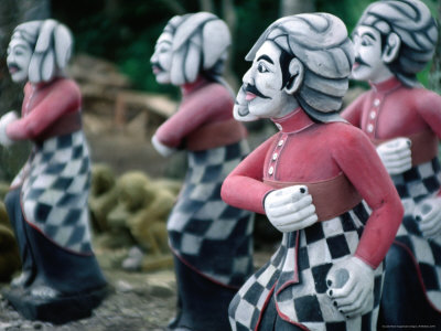 Carved Stone Statues for Sale, Keramas, Indonesia