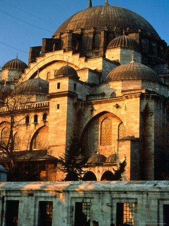 Dome of Suleymaniye Mosque, Istanbul, Turkey