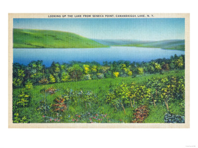Canandaigua, New York - Seneca Point View of the Lake