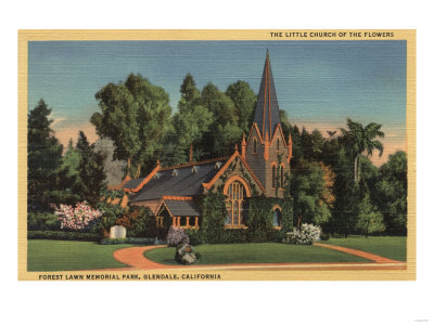 Glendale, California - View of the Little Church of the Flowers