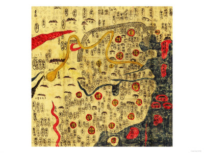 Ming Empire, China - Panoramic Map