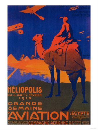 Buy Cairo, Egypt - French Airline Promotional Poster at AllPosters.com