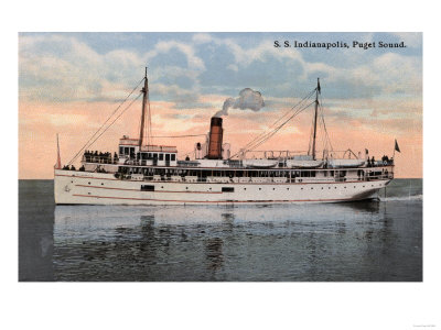 SS Indianapolis at Puget Sound.