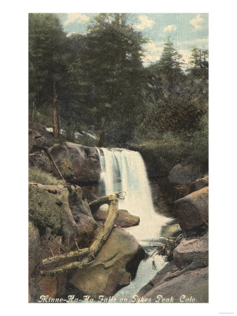 Pikes Peak, Colorado - Minne-Ha-Ha Falls View