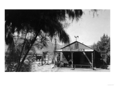 Exterior View of the Post Office and Store - Borego, CA