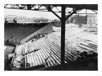 Fenway Park Before World Series Photograph - Boston, MA Poster