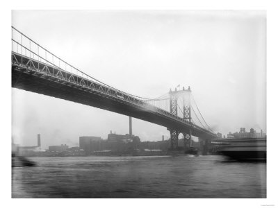 Manhattan Bridge New York City, NY Photo - New York, NY