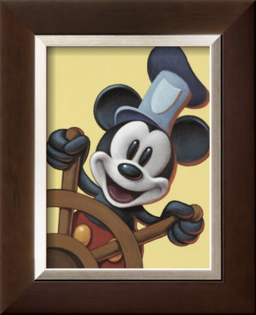 Mickey at the Helm