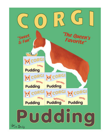 Corgi Pudding